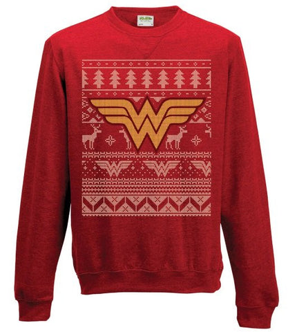 Wonder Woman Ugly Xmas Sweater
