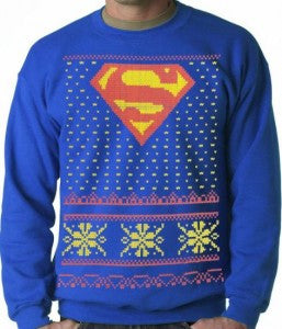 Superman Ugly Xmas Sweater